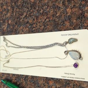 3 necklace sold separately